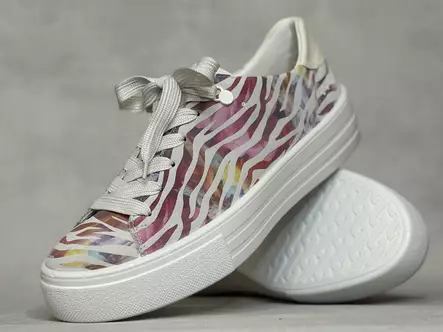 Legero Lima 2.0 Zebra multicolor tennari - Naisten nauhalliset kävelykengät  - 0004299380 - 1