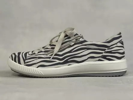 Legero Tanaro 5.0 Zebra citytennari - Naisten nauhalliset kävelykengät  - 0011629400 - 2