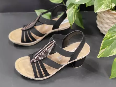 Rieker F½ 66526-00 korollinen sandaali - Naisten arkisandaalit - 6652600 - 2