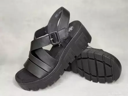 Rieker 68063-00 sandaali - Naisten arkisandaalit - 6806300 - 1