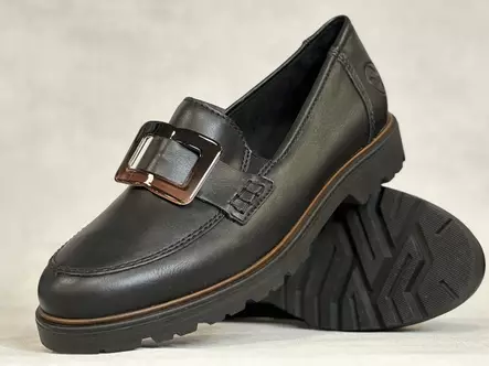 Rieker F 45553-00 loafer venykkeillä - Naisten loaferit - 4555300 - 1