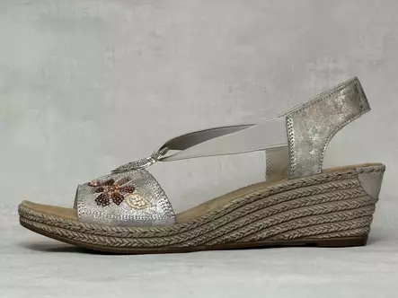 Rieker F½ 62466-90 kiilasandaali - Naisten arkisandaalit - 6246690 - 2