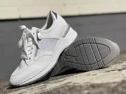 Rieker N4322-80 kiilalenkkari - Naisten nauhalliset kävelykengät - N432280 - 1