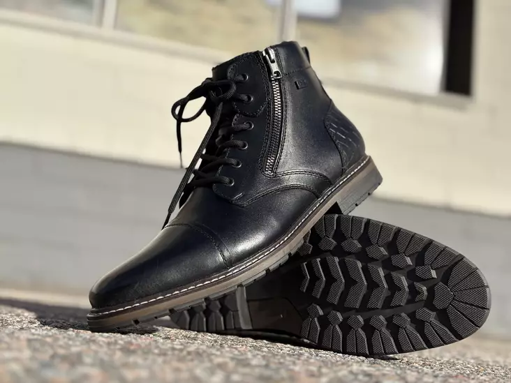 Rieker 13704-00 talvinilkkuri - Miesten talvikengät - 1370400 - 1