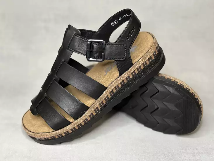 Rieker V7904-00 sandaali - Naisten arkisandaalit - V790400 - 1