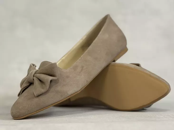 Calvin Smith rusettiballerinat - Naisten korkeavartiset tennarit - 600100 - 1