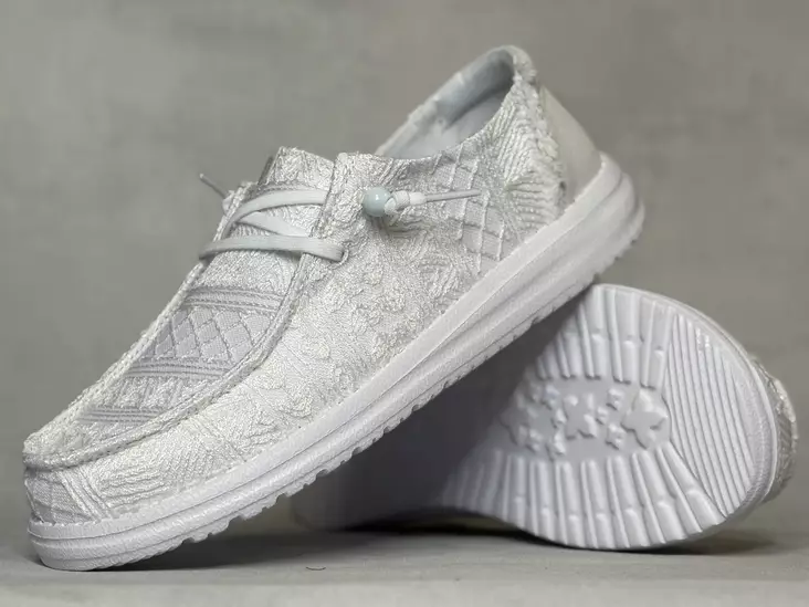 Hey Dude Wendy Crochet Lace - Naisten nauhalliset kävelykengät  - 43112100 - 1