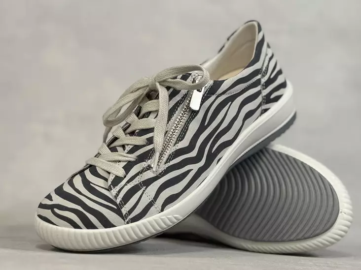 Legero Tanaro 5.0 Zebra citytennari - Naisten nauhalliset kävelykengät  - 0011629400 - 1