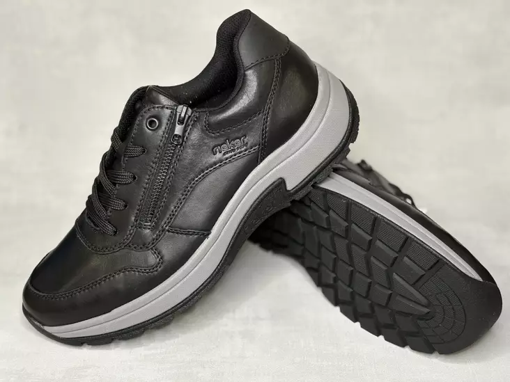 Rieker 11002-00 kävelykenkä - Miesten matalavartiset tennarit - 1100200 - 1