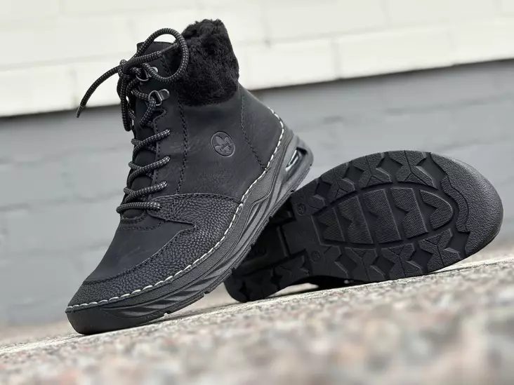 Rieker 44555-00 nilkkuri - Naisten nauhattomat kävelykengät - 4455500 - 1