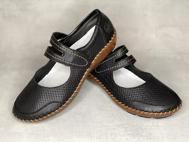 Rieker 44871-00 perferoitu kävelykenkä - Naisten nauhattomat kävelykengät - 4487100 - 1