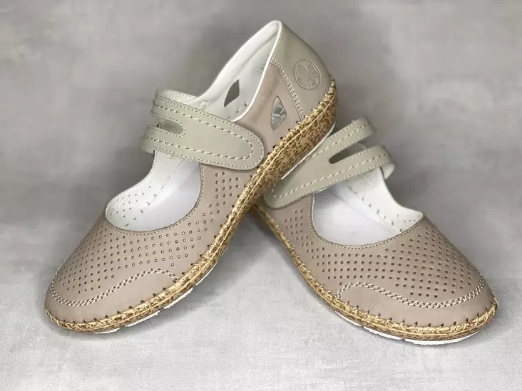 Rieker 44885-40 kevyt kävelykenkä - Naisten nauhattomat kävelykengät - 4488540 - 1