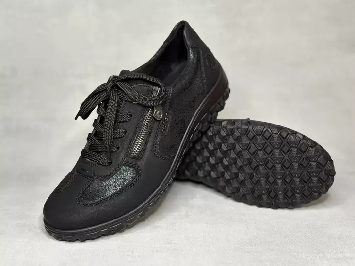 Rieker 59501-00 kävelykenkä - Naisten nauhattomat kävelykengät - 5950100 - 1