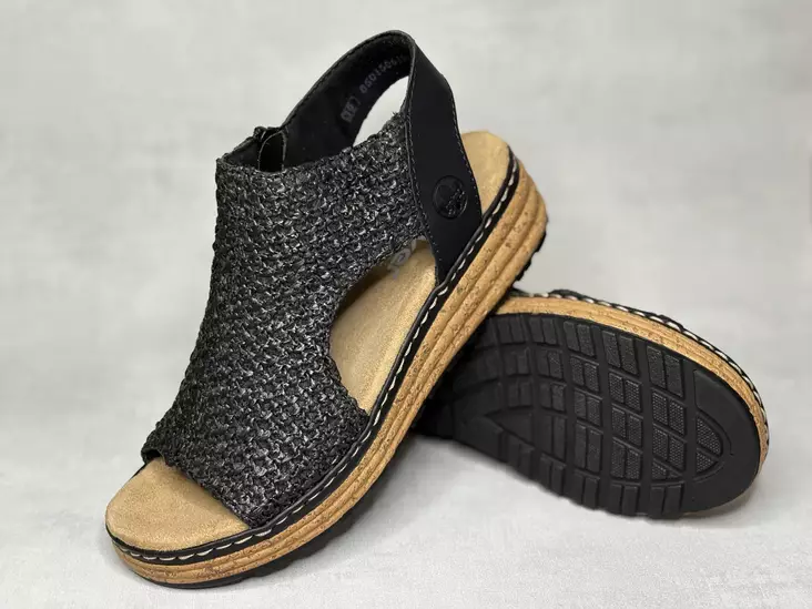 Rieker 62783-00 sandaali - Naisten arkisandaalit - 6278300 - 1