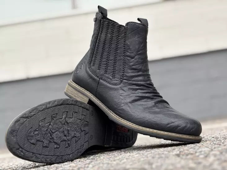 Rieker 74855-00 nilkkuri - Naisten matalakorkoiset nilkkurit - 7485500 - 1