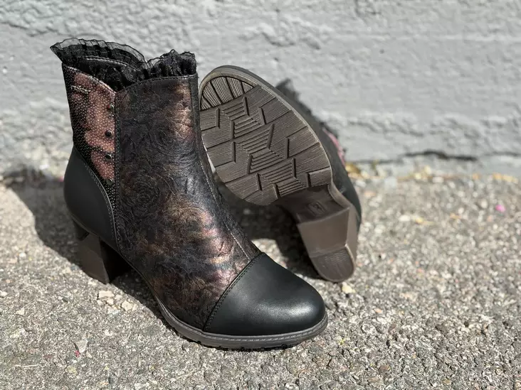 Rieker 96064-90 nilkkuri - Naisten korkeakorkoiset nilkkurit - 9606490 - 1