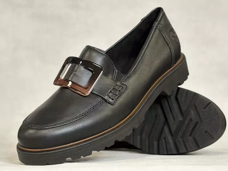 Rieker F 45553-00 loafer venykkeillä - Naisten loaferit - 4555300 - 1