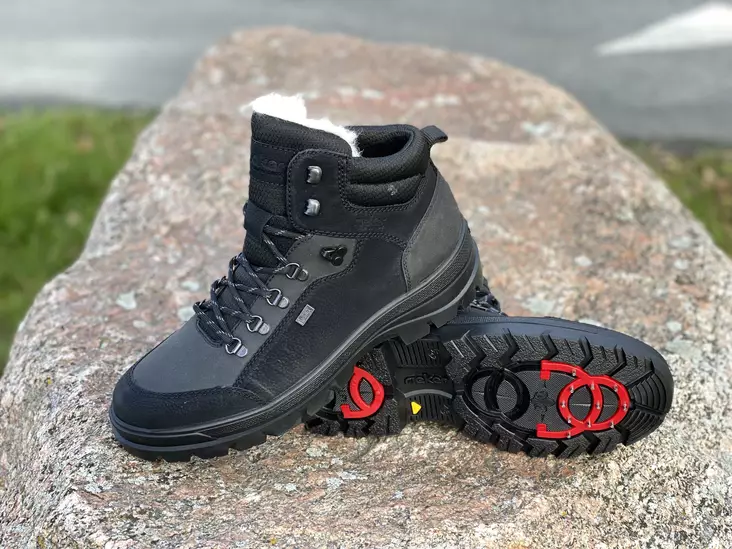 Rieker F5410-00 talvinilkkuri - Miesten nastakengät - F541000 - 1