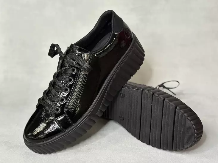 Rieker N2501-00 kävelykengät - Naisten nauhalliset kävelykengät  - N250100 - 1