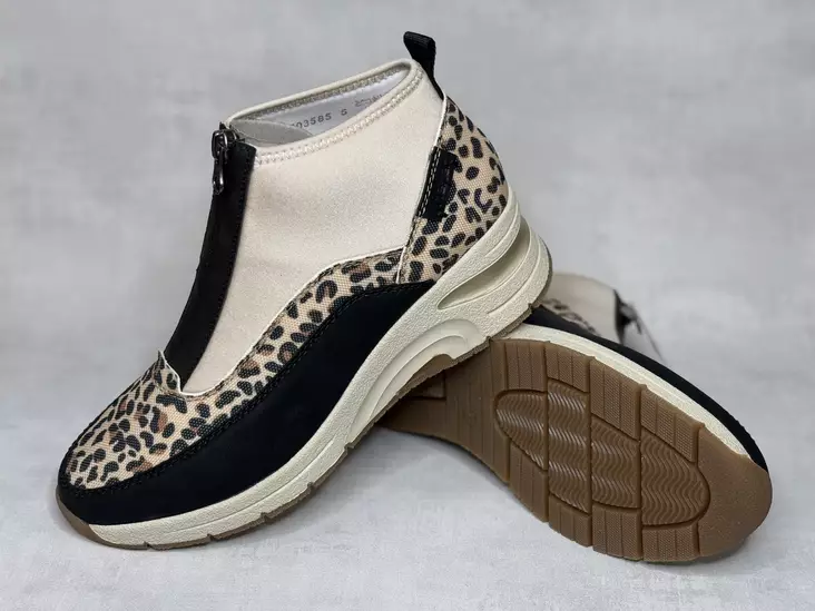 Rieker N9362-90 kiilalenkkari - Naisten nauhattomat kävelykengät - N936290 - 1