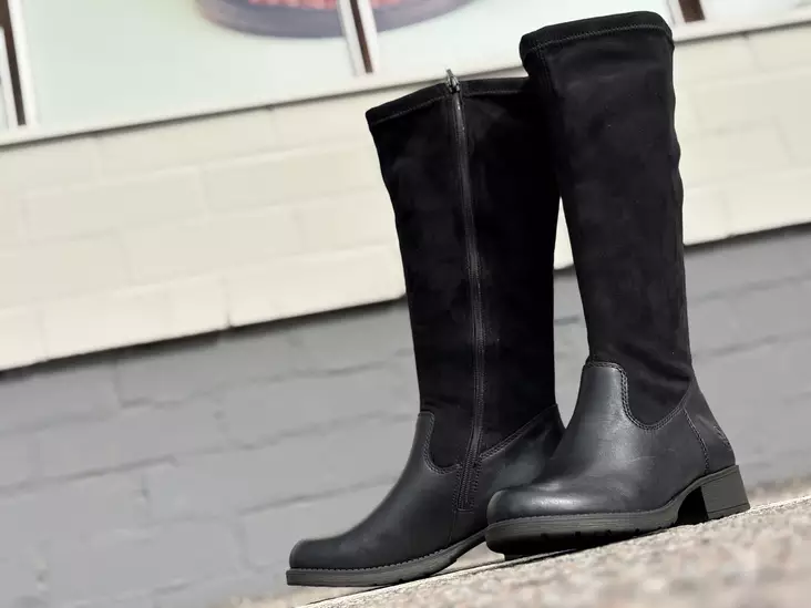 Rieker Z9551-00 stretch saapas - Naisten klassiset saappaat - Z955100 - 1