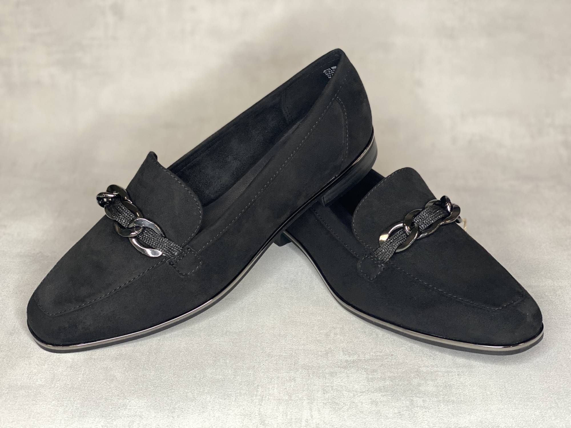 Mocassin Femme MARCO TOZZI - Slipper En Cuir, Semelle Confort Feel Me - Taille Normale Recommandée - 8