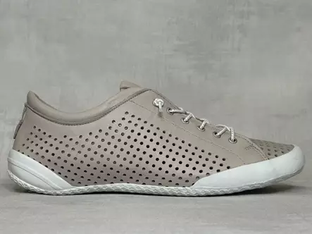 Andrea Conti Silvergrau nahkatennari - Naisten matalavartiset tennarit - 0345767111 - 2