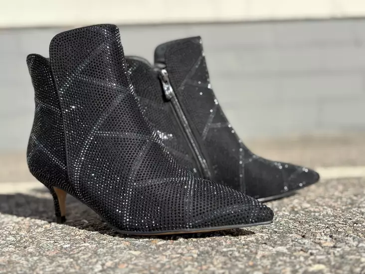 Fuzz 926-101 strassikoristeinen nilkkuri - Naisten matalakorkoiset nilkkurit - 926101 - 1