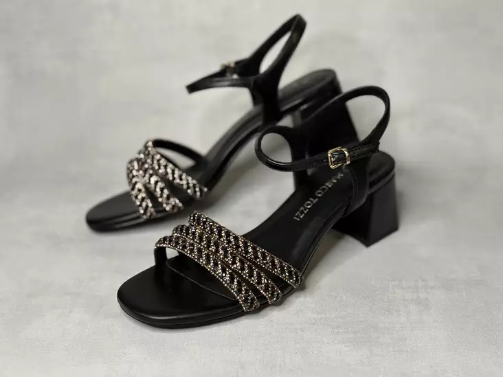 Marco Tozzi 28385-44 001 juhlasandaali - Korolliset sandaalit - 2838544001 - 1