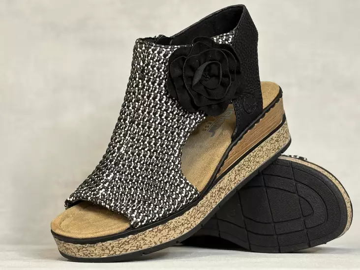 Rieker F½ 63791-01 kiilasandaali - Naisten arkisandaalit - 6379101 - 1