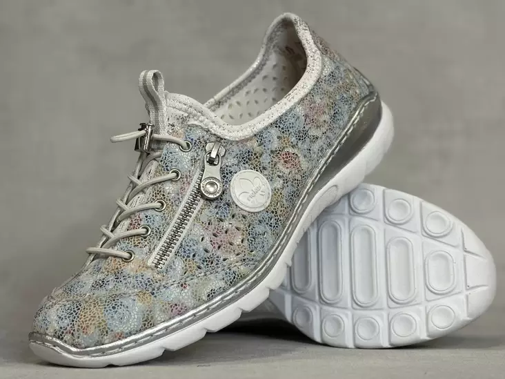 Rieker F½ L32512-91 kävelykenkä - Naisten nauhalliset kävelykengät  - L325291 - 1