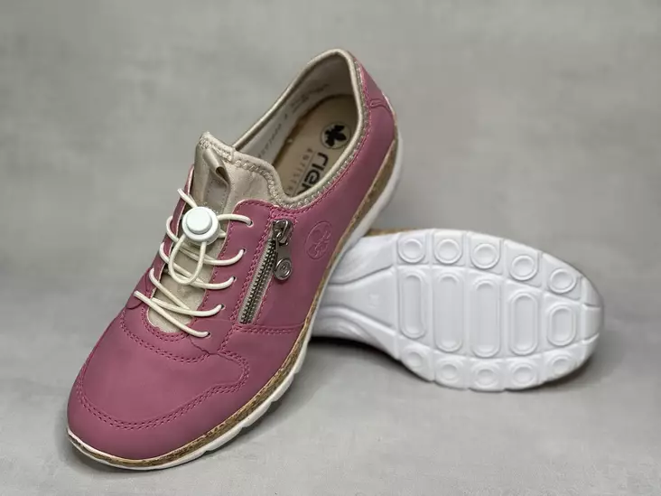 Rieker N42G0-31 kävelykenkä - Naisten nauhalliset kävelykengät - N42G031 - 1