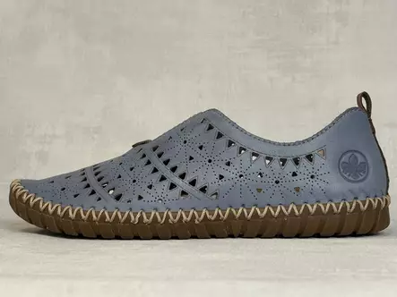 Rieker F½ M2852-12 kävelykenkä - Naisten nauhattomat kävelykengät - M285212 - 2