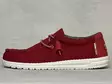 Hey Dude Wally Sport Mesh Dark Red - Miesten kangaskengät - 404036W2 - 2