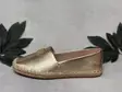 Tommy Hilfiger Gold Leather Espadrillo - Naisten loaferit - FW08652 - 2