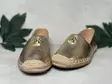 Tommy Hilfiger Gold Leather Espadrillo - Naisten loaferit - FW08652 - 4