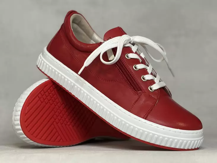 Andrea Conti 0012 nahkatennari - Naisten matalavartiset tennarit - 00690030012 - 1