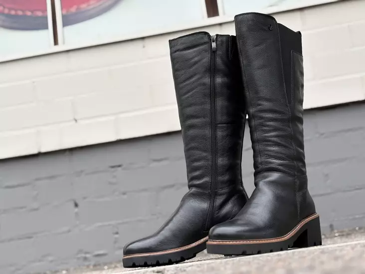 Caprice 26651-45 022 nahkasaapas - Naisten klassiset saappaat - 2665145022 - 1