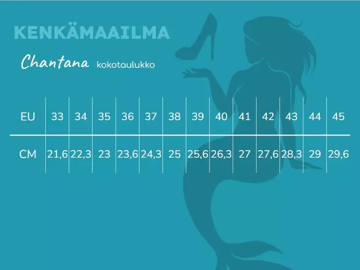 Chantana pitsi korkokenkä laaja lesti - Remmilliset korkokengät - 519339692242 - 5