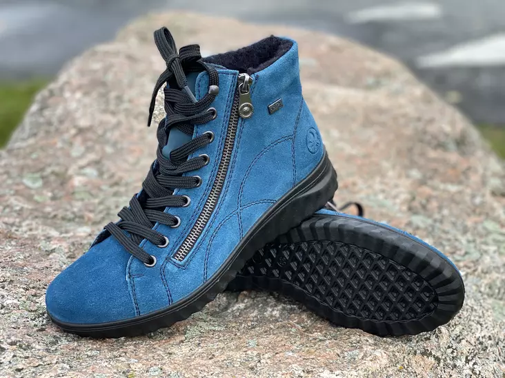 Rieker 59010-12 varrellinen tennari - Naisten matalakorkoiset nilkkurit - 5901012 - 1