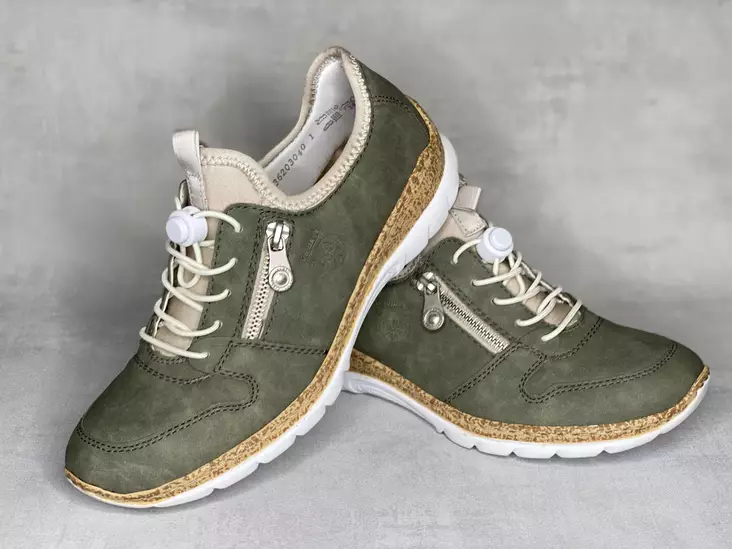 Rieker N42G0-52 kävelykenkä - Naisten nauhalliset kävelykengät  - N42G052 - 1