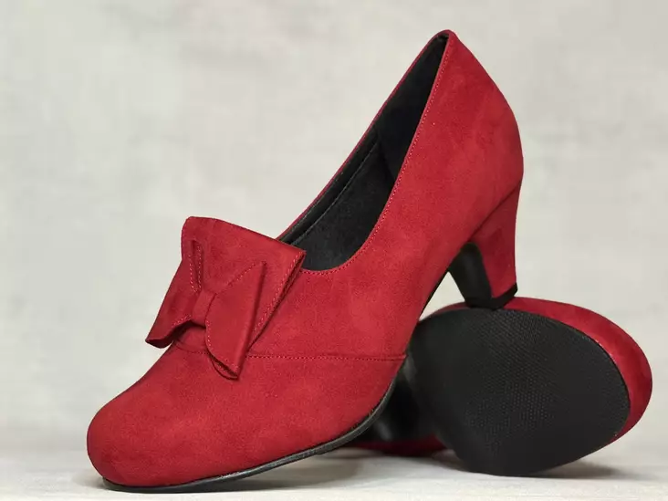 Chantana 95203 RED laaja lesti - Matalakorkoiset korkokengät - 95203 - 1