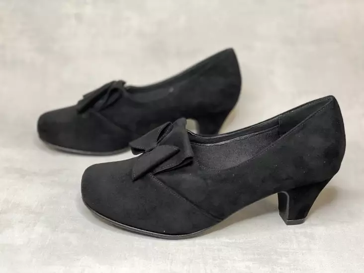 Chantana laajalestinen rusetti avokas - Matalakorkoiset korkokengät - 019357092203 - 1