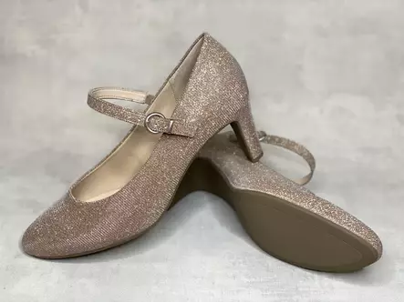 Gabor kultainen glitter korkokenkä - Klassiset avokkaat - 4141164 - 1