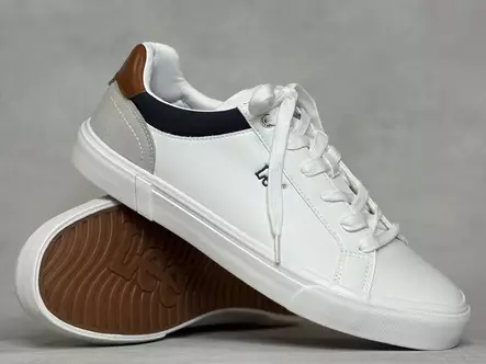 Lee Brixton Men Low Brigt White - Naisten matalavartiset tennarit - 50261024 - 1