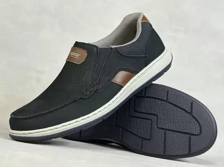 Rieker 17368-14 kävelykenkä - Miesten nauhattomat kävelykengät - 1736814 - 1