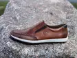 Rieker G½ 08868-24 ruskea loafer - Miesten nauhattomat kävelykengät - 0886824 - 2