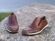 Rieker G½ 08868-24 ruskea loafer - Miesten nauhattomat kävelykengät - 0886824 - 4