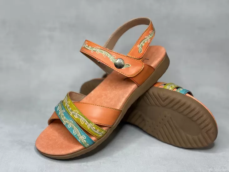 Laura Vita Bresto Orange sandaali - Naisten arkisandaalit - 816814 - 1