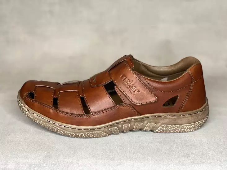 Rieker 03578-24 kävelykenkä - Miesten nauhattomat kävelykengät - 0357824 - 1